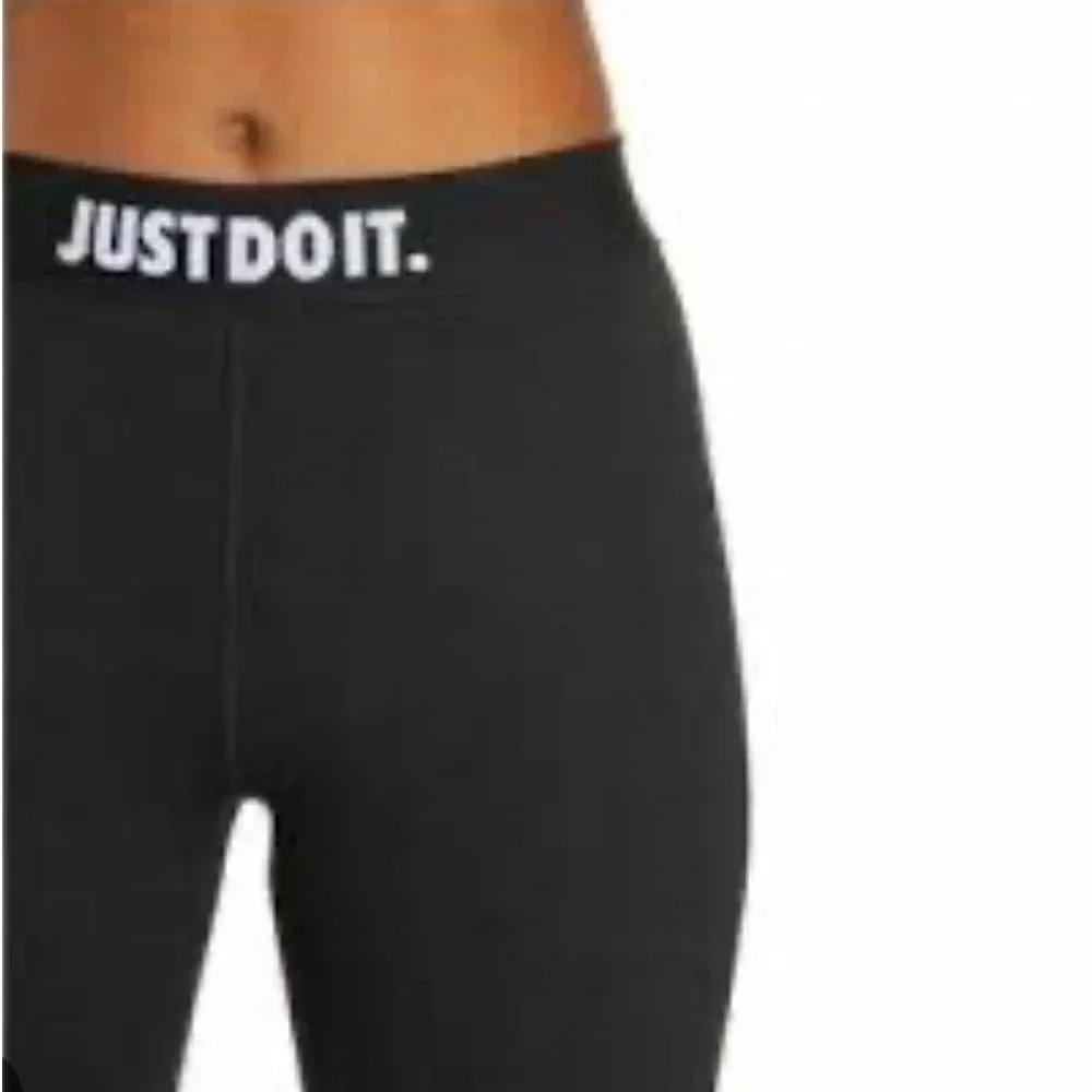 NIKE Sportswear JDI Ribbed High Waist Leggings Women’s size medium - Picture 3 of 15